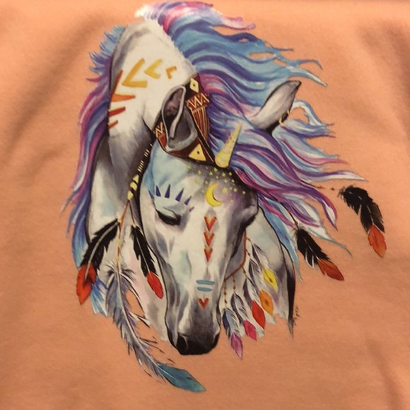Girls size 10-12  Art Class peach sorbet hoodies! Different prints!! See photos - Picture 11 of 11